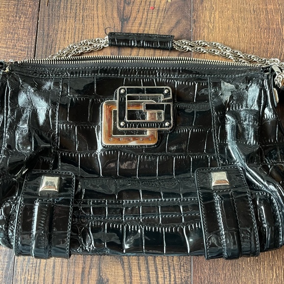 GUESS purse READ DESCRIPTION AND SEE IMAGES Guess bag guess purses black bag - Picture 1 of 8